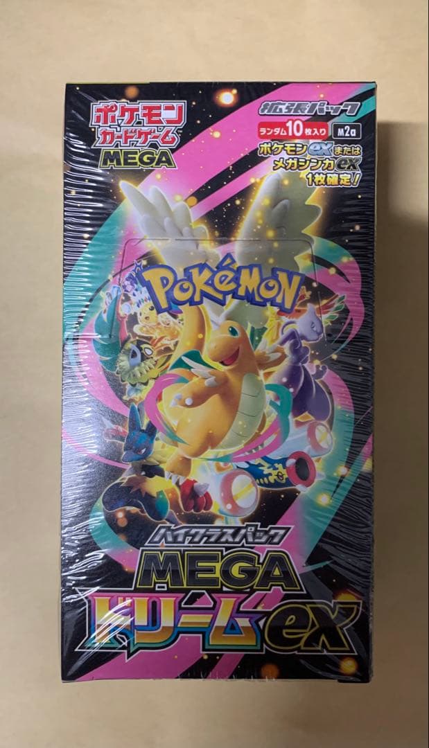 ポケモンカードゲーム MEGA ドリームex 10パック入り ポケモンカードゲーム MEGA ハイクラスパック MEGAドリームexバラ10