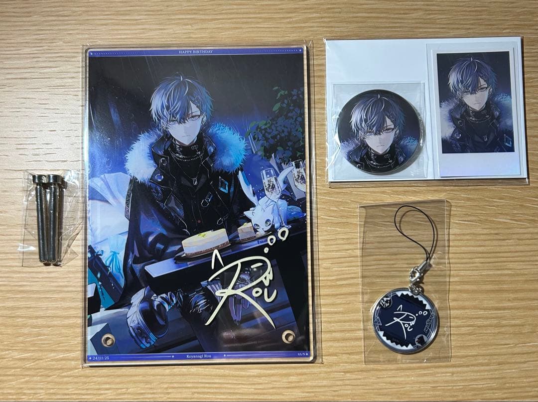 にじさんじ　小柳ロウ　誕生日グッズセット