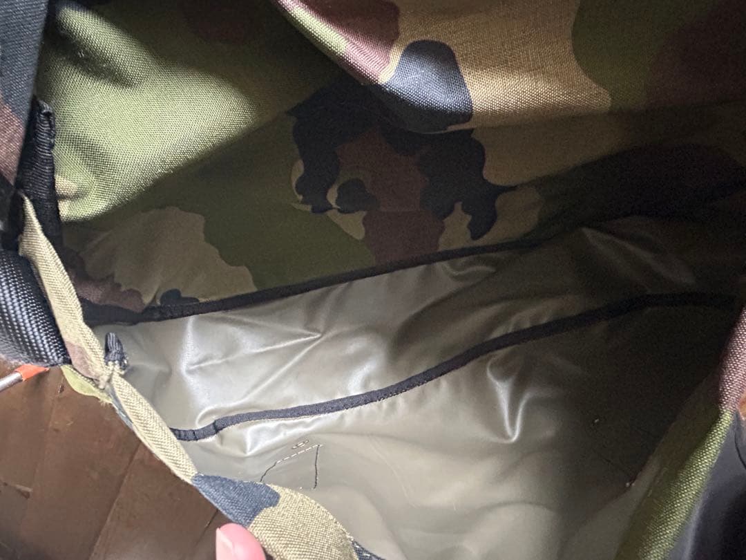 美品 廃盤エルベシャプリエ 迷彩 メッセンジャーバッグ ショルダー