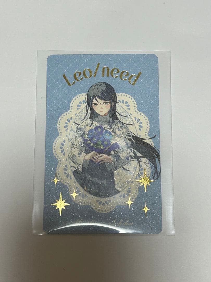 プロセカ 感謝祭 2024 グリーティングカード グリカ 箔押し 星乃一歌