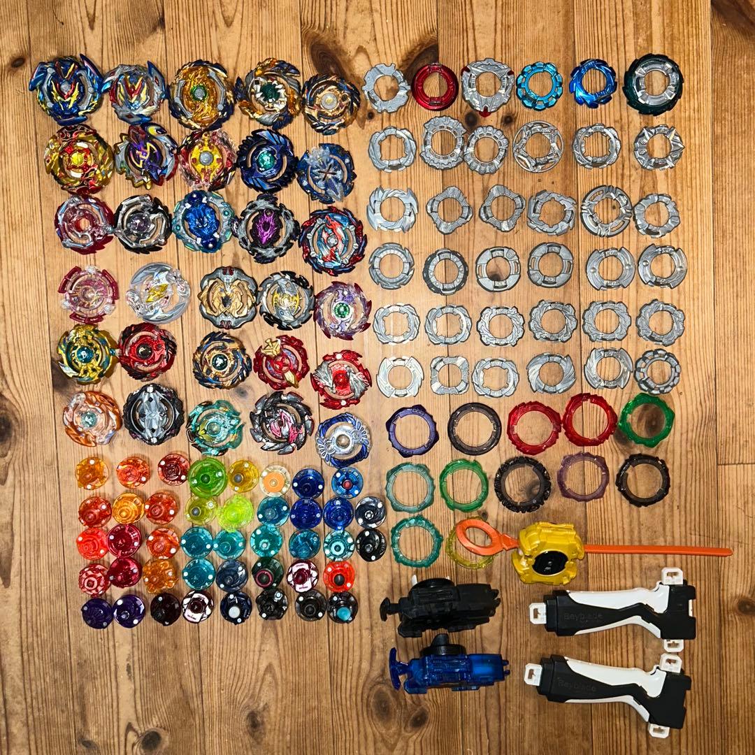 ベイブレード まとめ売り　ランチャー付　中古品　コマ　おもちゃ