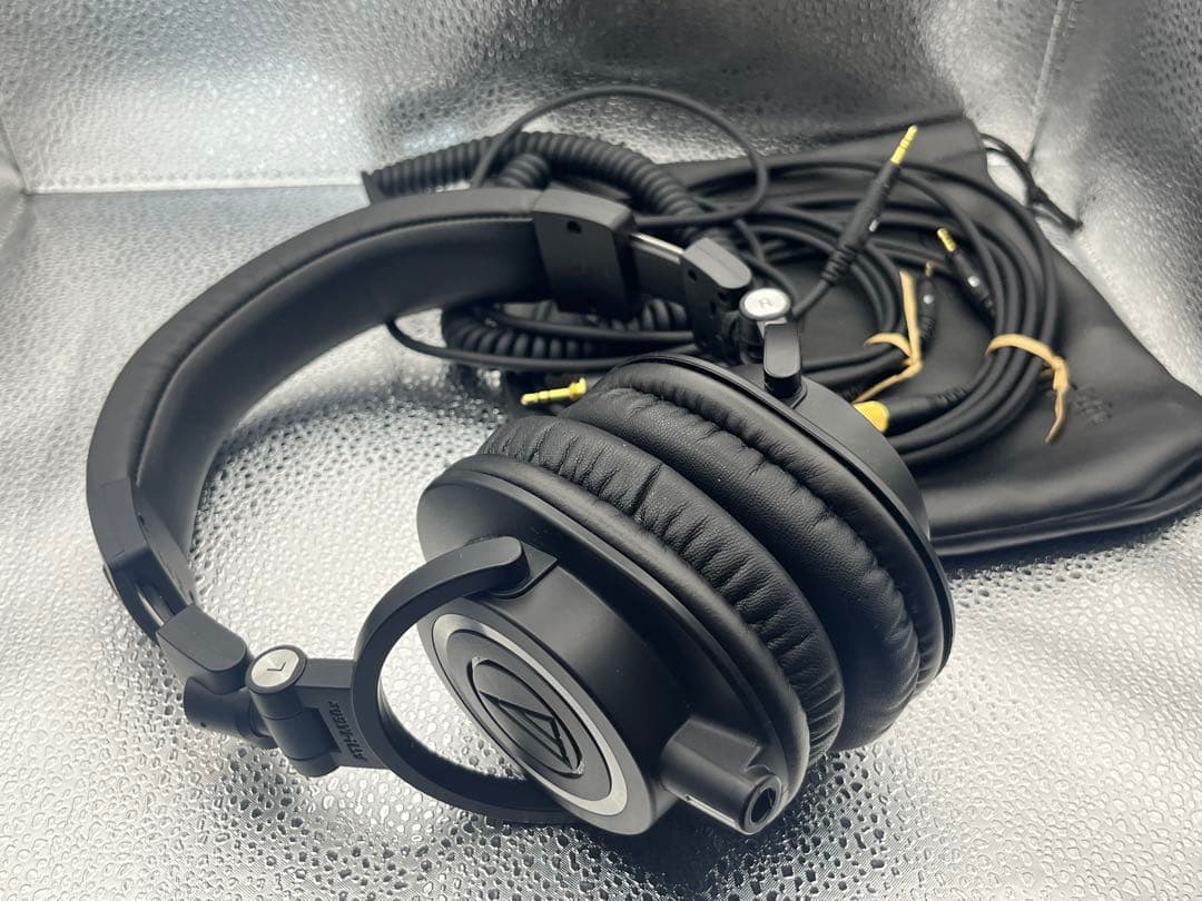 美品 audio technica ATH-M50x ブラック