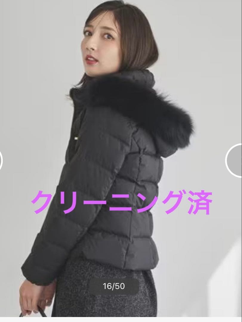 【美品】スウィングル　フォックスファー付ショートダウン