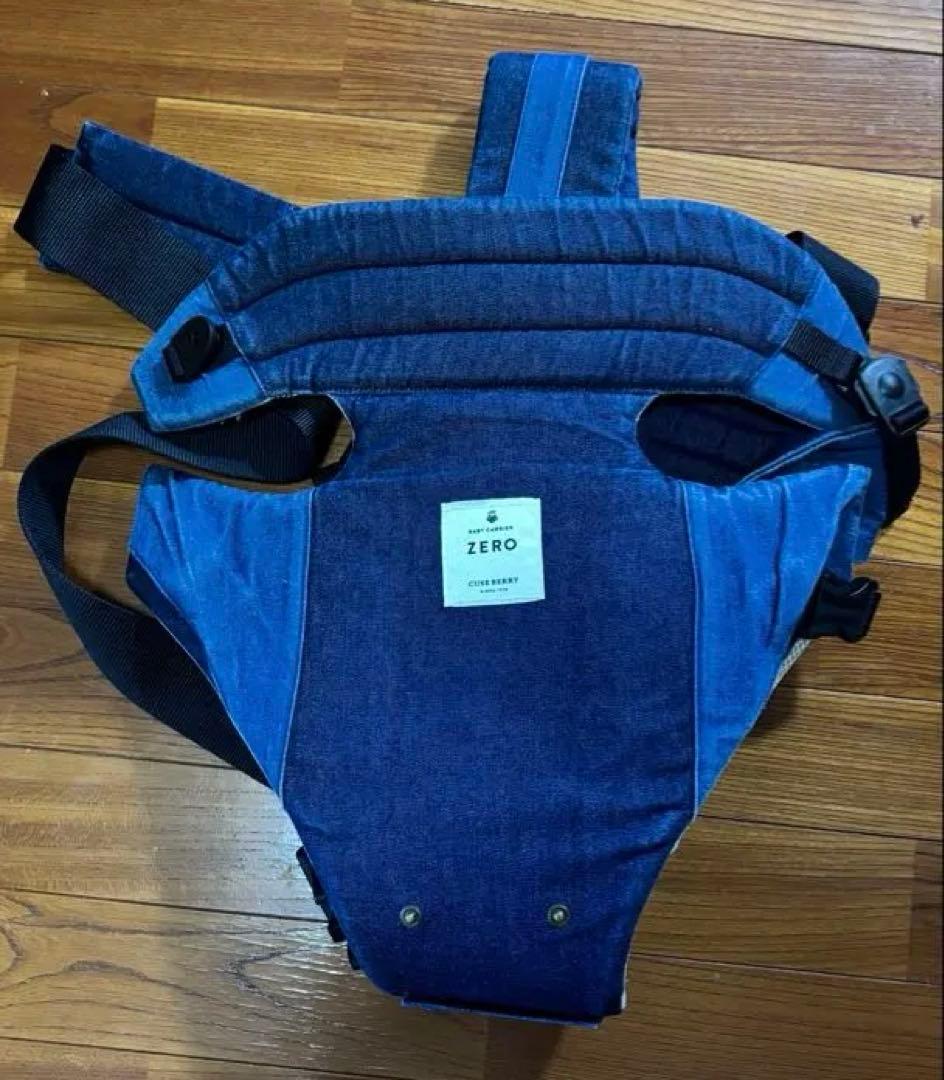 キューズベリーZERO 抱っこ紐 デニム - メルカリ