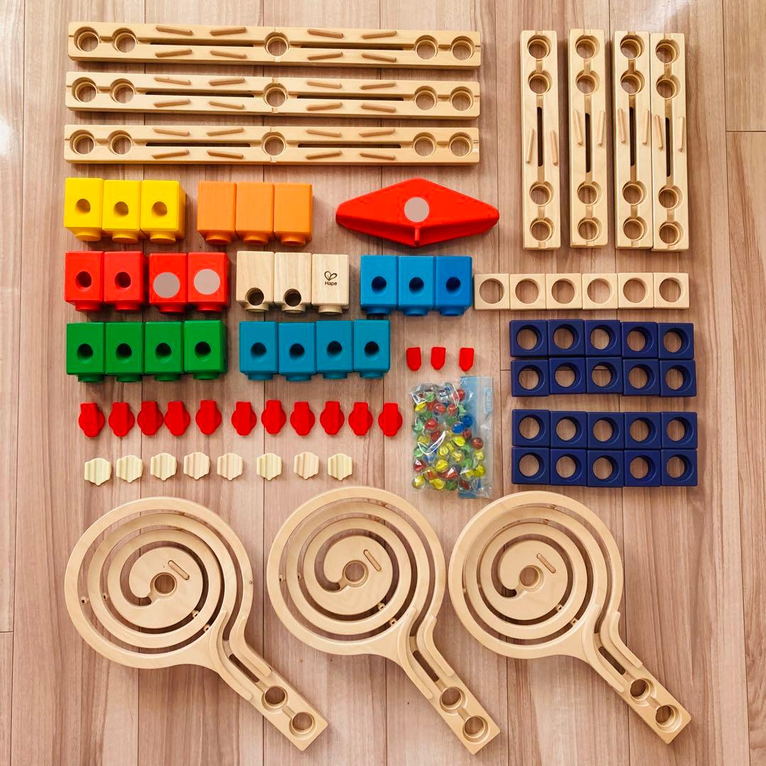 ★美品★ ボーネルンド　クアドリラ　ツイスト＆レールセット