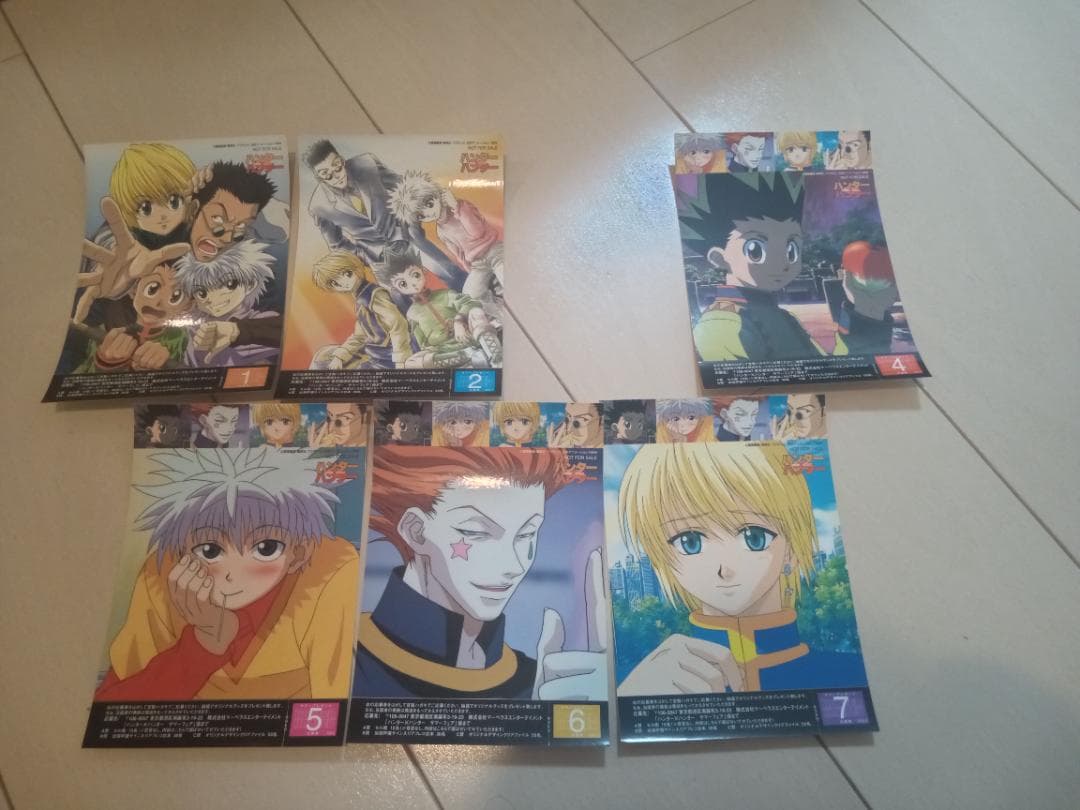 HUNTER×HUNTER ハンターハンター サマーフェア ステッカー 6枚