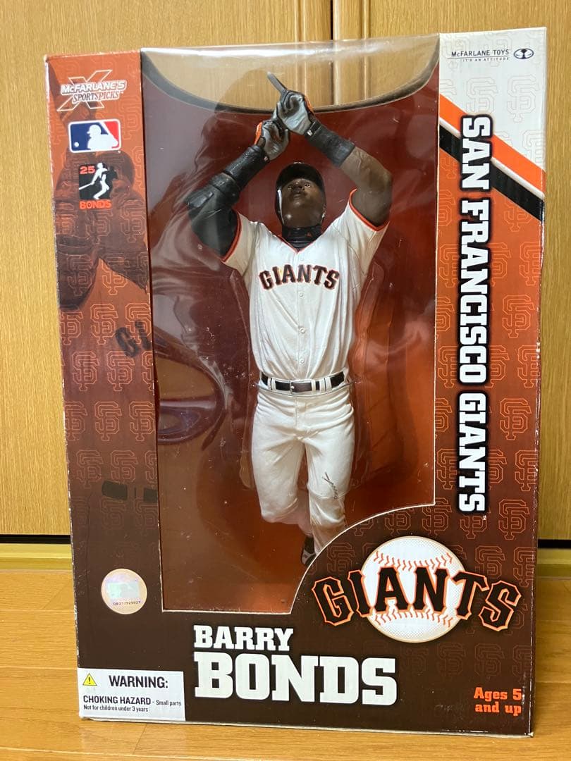 MLBマクファーレン　SFジャイアンツバリー・ボンズ ❣️レア12インチモデル‼️