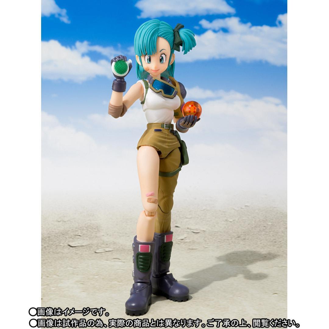 限定 ドラゴンボール S.H.Figuarts ブルマ 輸送箱伝票後無し