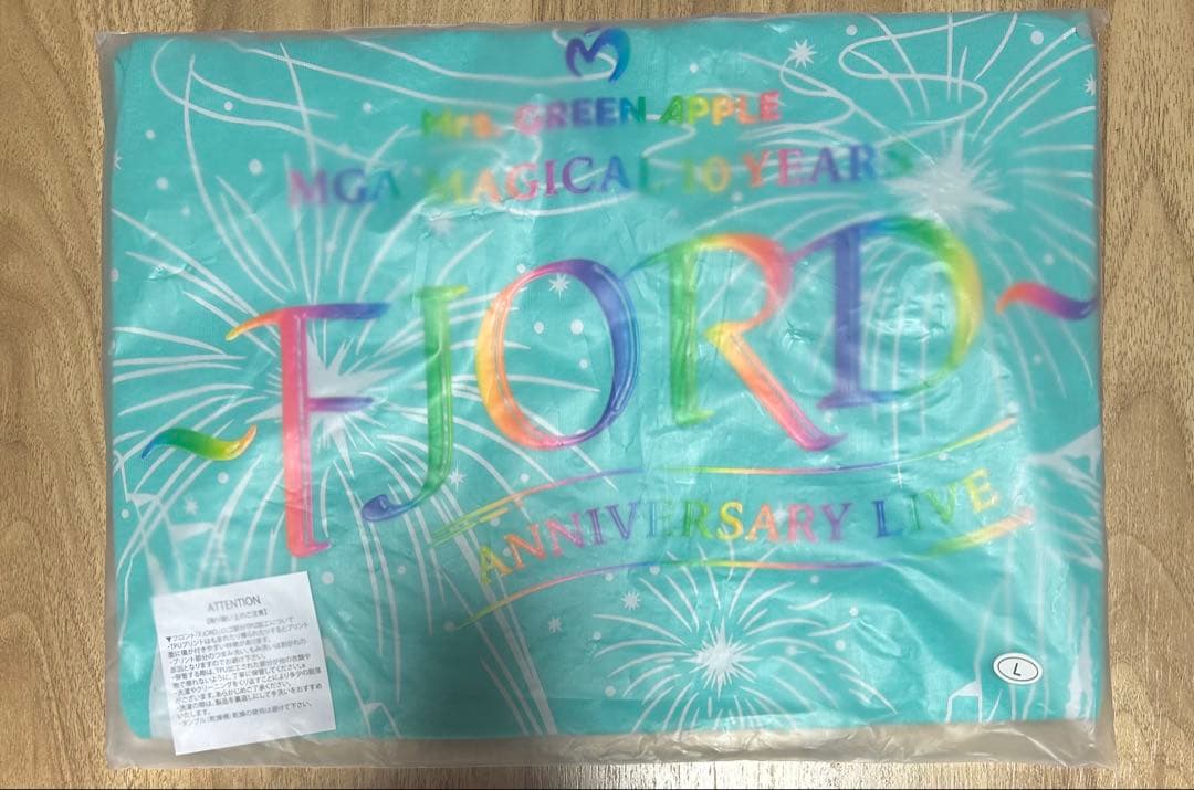 Mrs. GREEN APPLE FJORD アタリ Tシャツ FJORDのポップアップ行ってきました🍏 オンラインで既にいくつか購入