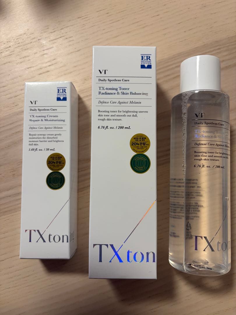 VT TXtoning toner 化粧水アンドクリーム