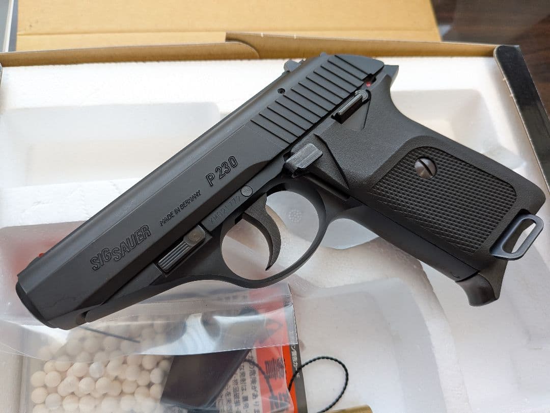 KSC SIG P230 JP ガスブローバック　美品 楽天市場】KSC SIG P230 JP HW ブラック ガスブローバック : HBLT