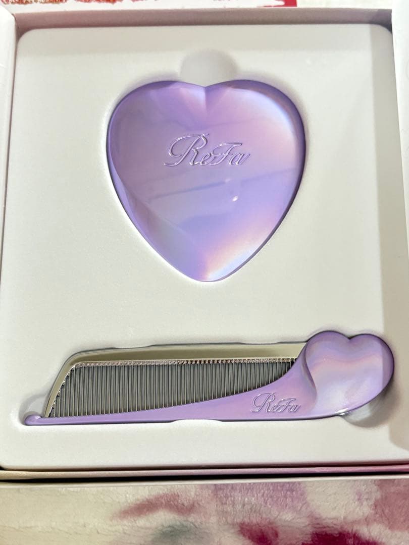 タイムセール リファReFa 会員限定 ハートミラー コーム シルキー