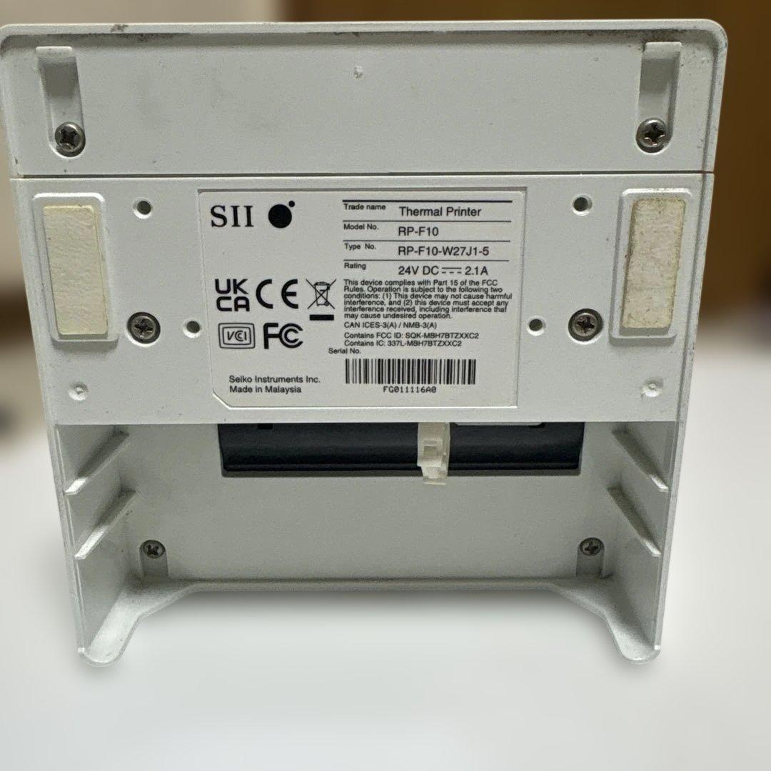 中古□SII セイコー サーマルプリンター＆ドロアー□RP-F10 エアレジ