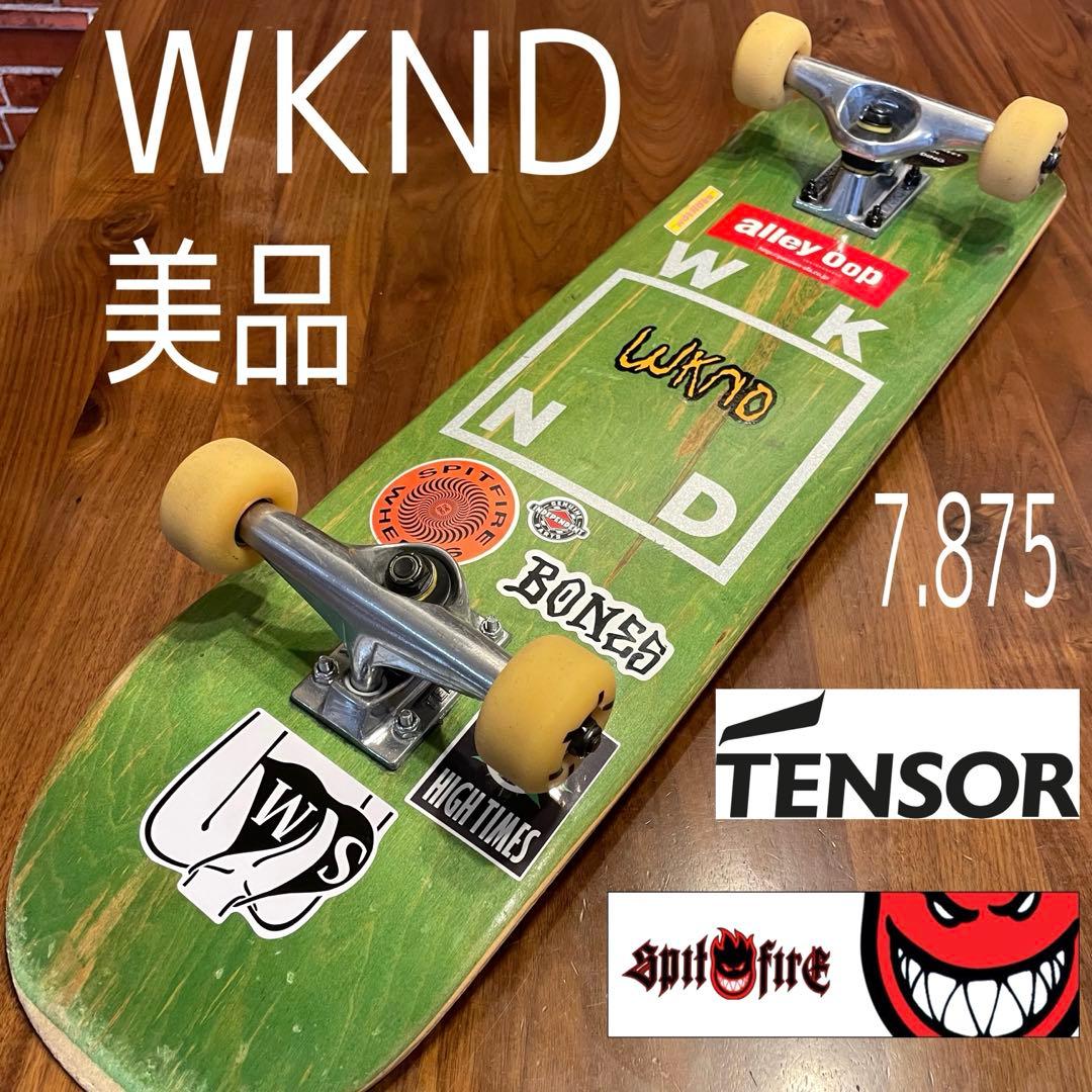 スケートボード　コンプリート　スケボー　スピットファイア　ウィークエンド　美品