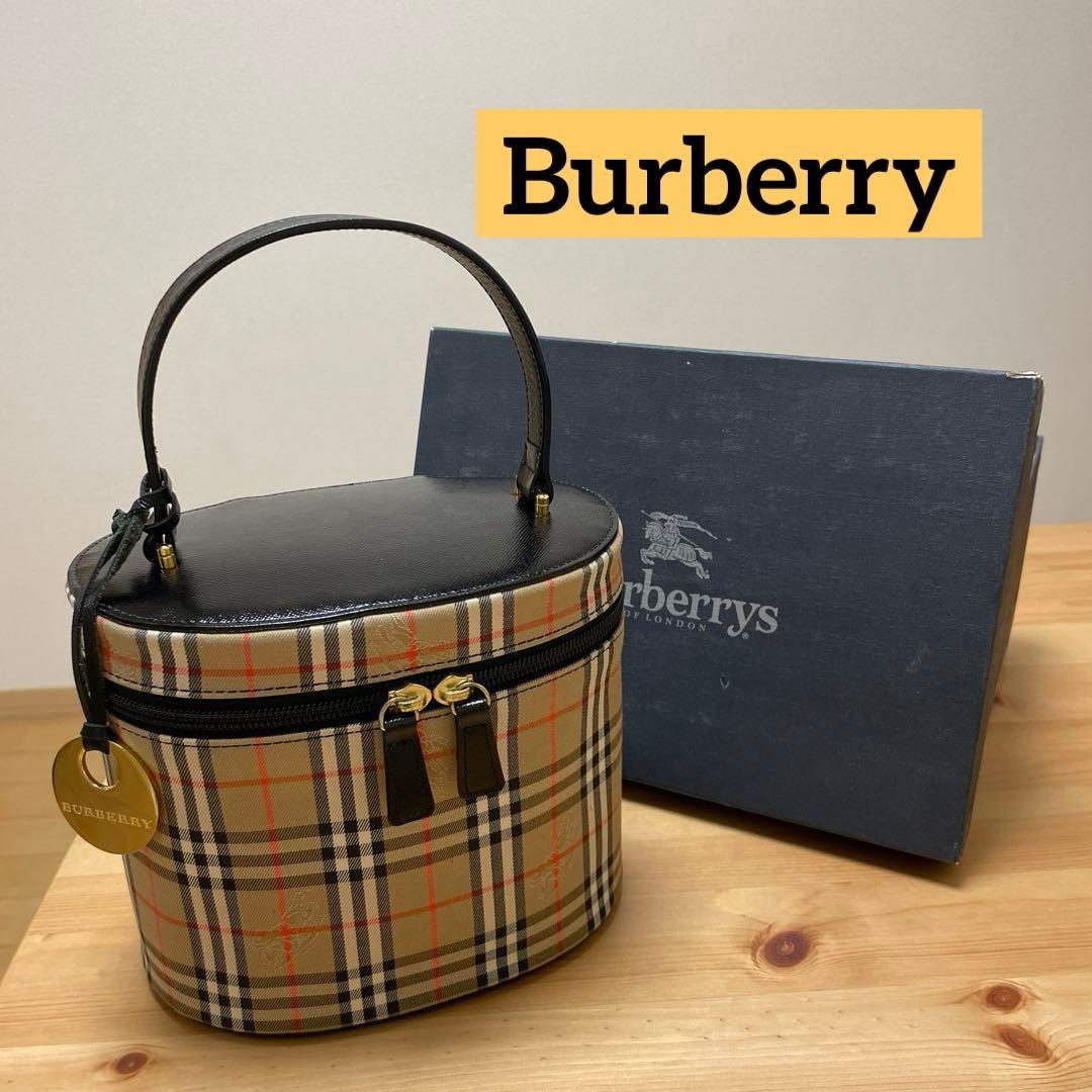 バーバリー バニティバッグ ノバチェック パーティーバッグ
