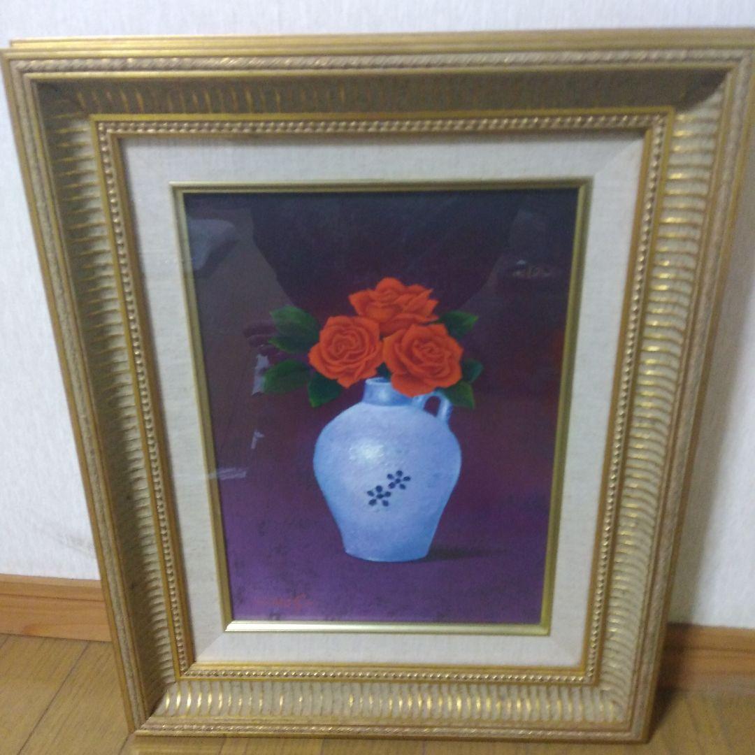 絵画/深代 博/抽象画/静物画/モダンアート/原画/テクスチャーアート/油彩画2