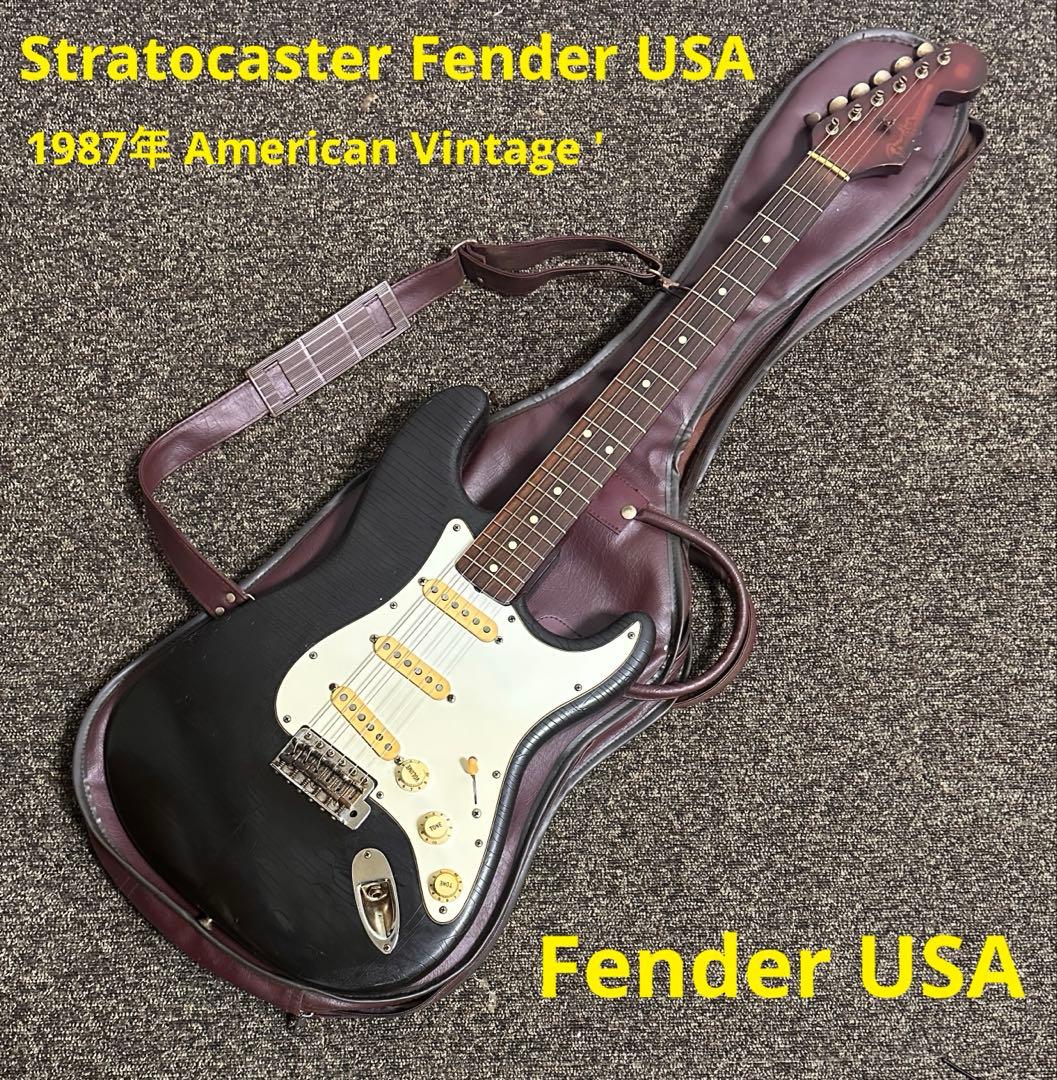 ギター Fender Stratocaster USA VINTAGE Fender USA VINTAGE Stratocaster '64 Clay Dot Sunburst/R ｜イケベ