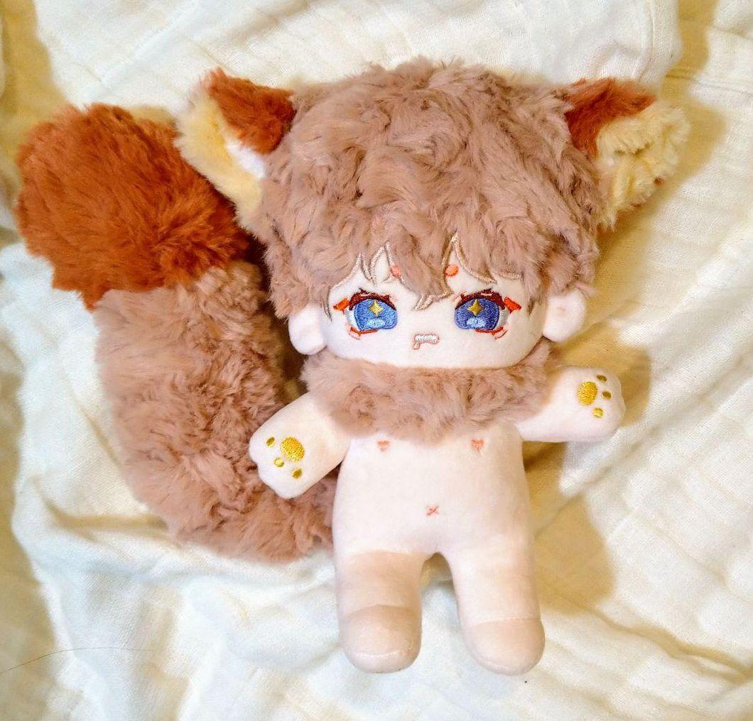 無属性 ぬいぐるみ 着せ替え 20cm タオチー スケルトン入り - メルカリ