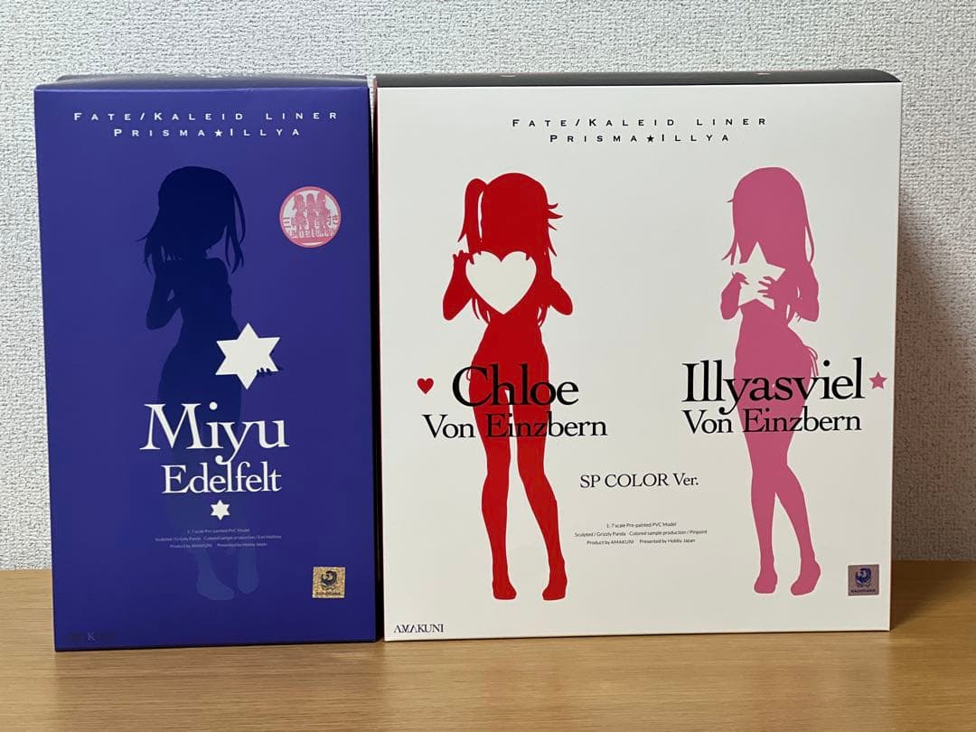 Fate/kaleid linerプリズマ⭐︎イリヤ　イリヤ&クロ&美遊　台座付 Fate/kaleid liner プリズマ☆イリヤ ツヴァイ ヘルツ！ B2