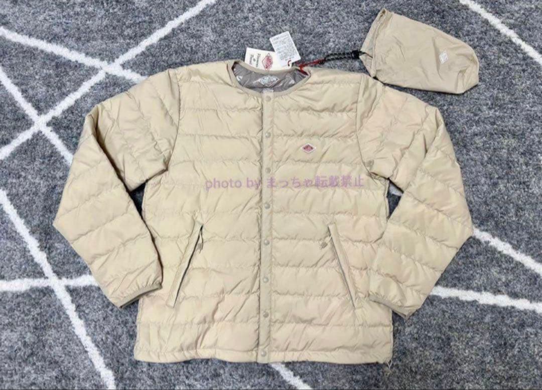 新品 Dantonダントン インナーダウン ジャケット オイスターホワイトM