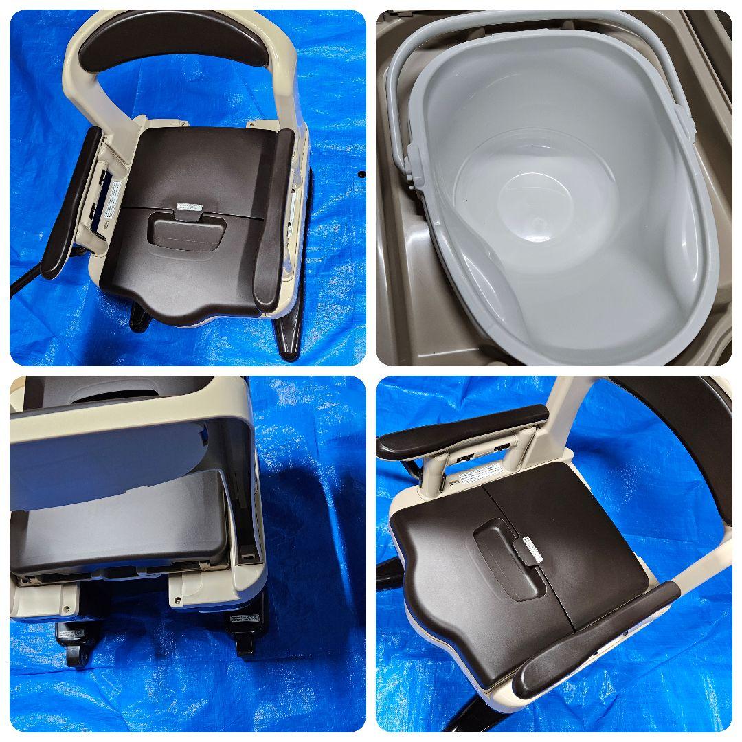 ポータブルトイレ 調整可能な高さ　アロン化成　ジャスピタ