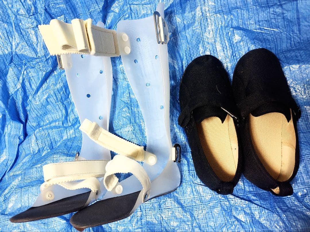 歩行補助具と靴のセット 26.5cmから27cm