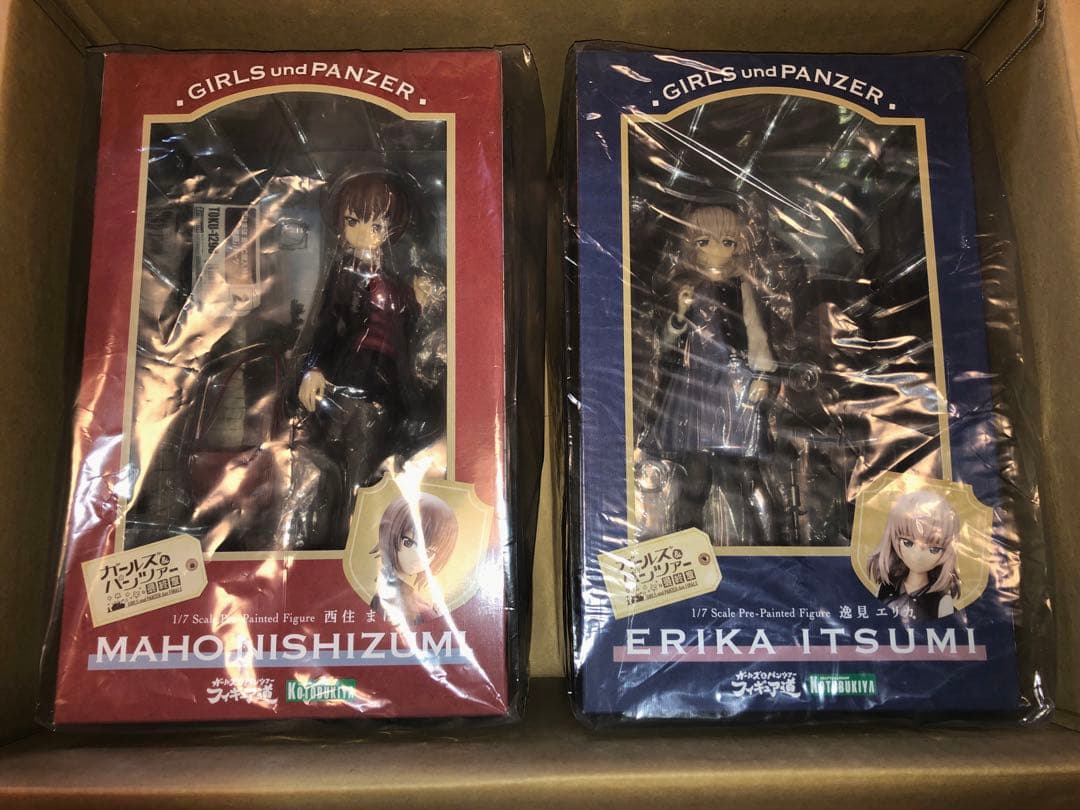 コトブキヤ ガールズ＆パンツァー 西住まほ 逸見エリカ フィギュア2点