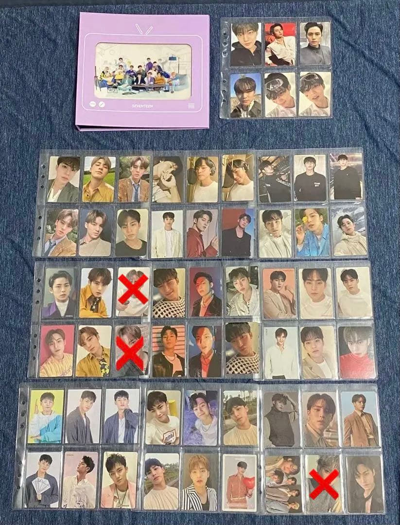 SEVENTEEN セブチ　ミンギュ 金珉奎　トレカ まとめ売り カードケース