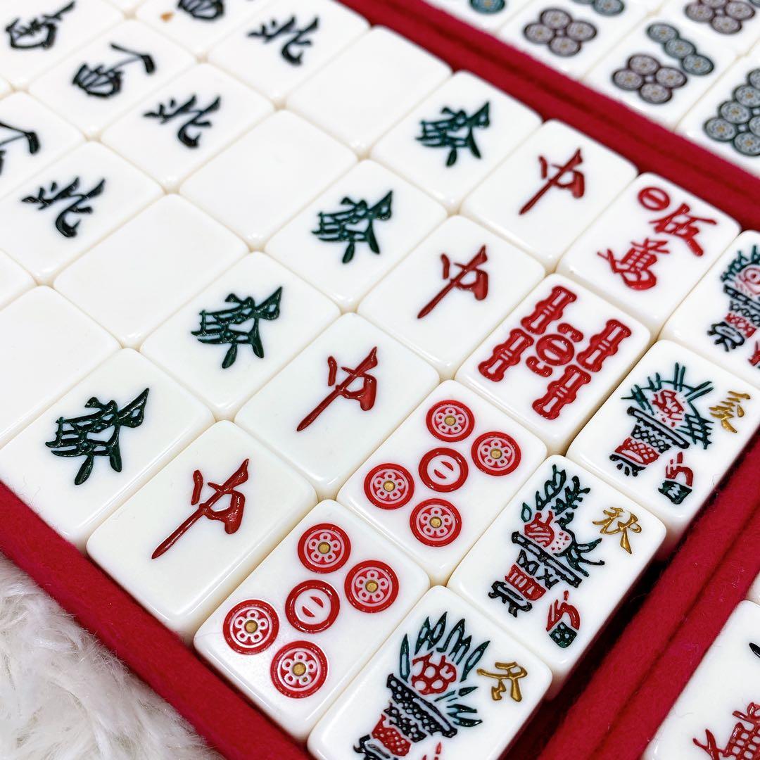 希少 丸一 新昭和牌 金文字高級麻雀牌 重量牌 ユリア樹脂 - メルカリ