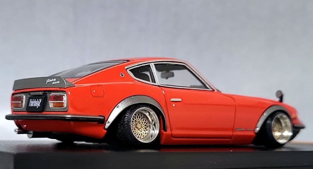 1/43　フェアレディZ改　240ZG　SSRメッシュ　アルミ製　深リム