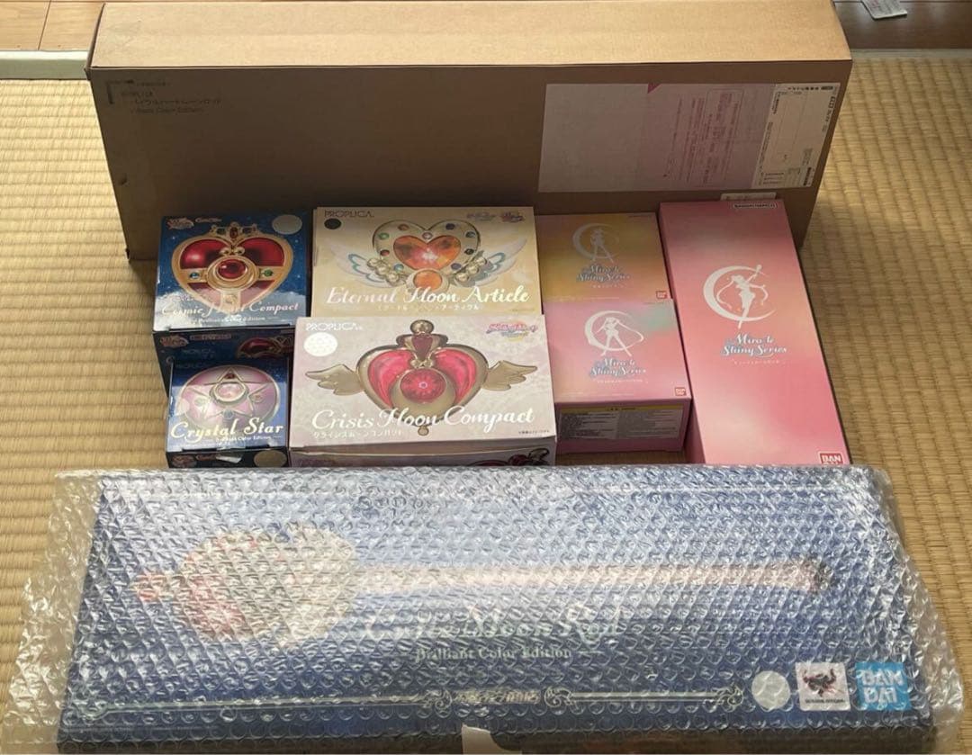 セーラームーン　PROPLICA プロップリカ　ミラクルシャイニーシリーズ