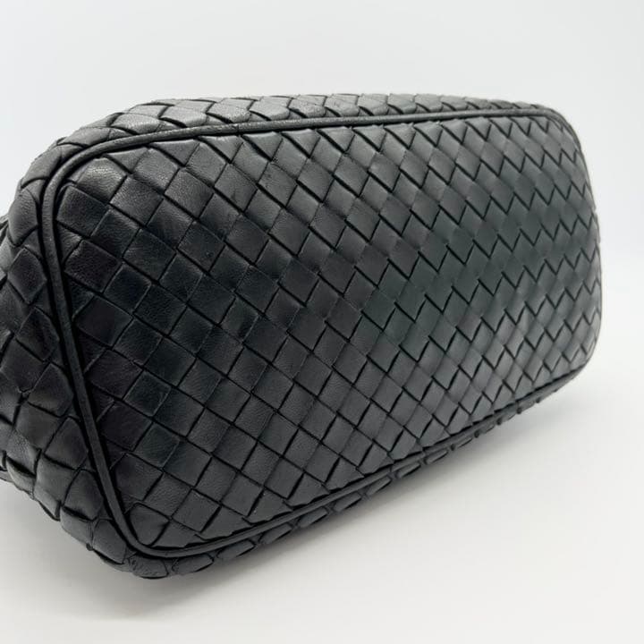 極希少 ボッテガヴェネタ アクセサリーポーチ イントレチャート レザー