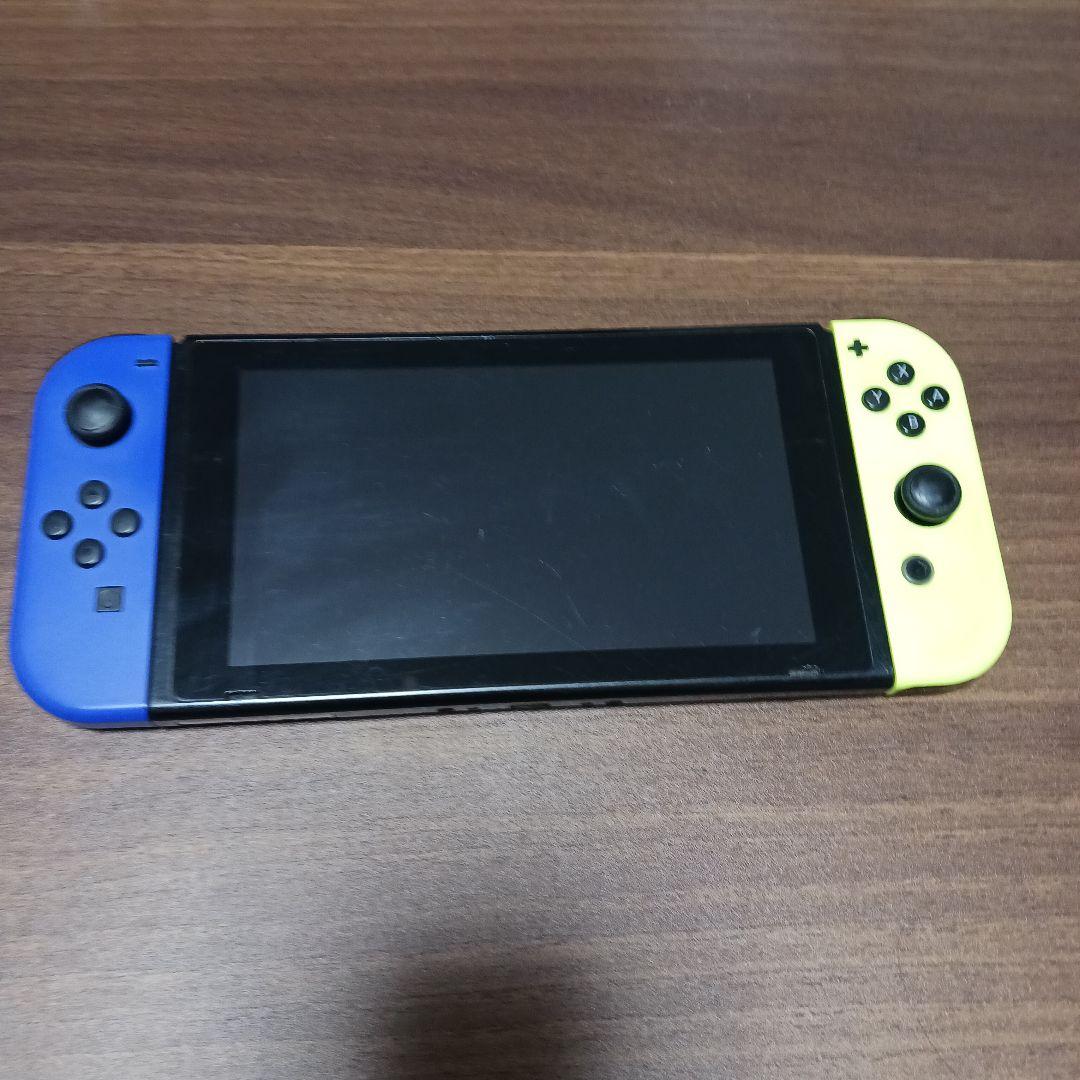 任天堂スイッチ 本体のみ おまけ付き Switch】 ☆ニンテンドースイッチ本体 Joy-Con(L) ネオンブルー/(R