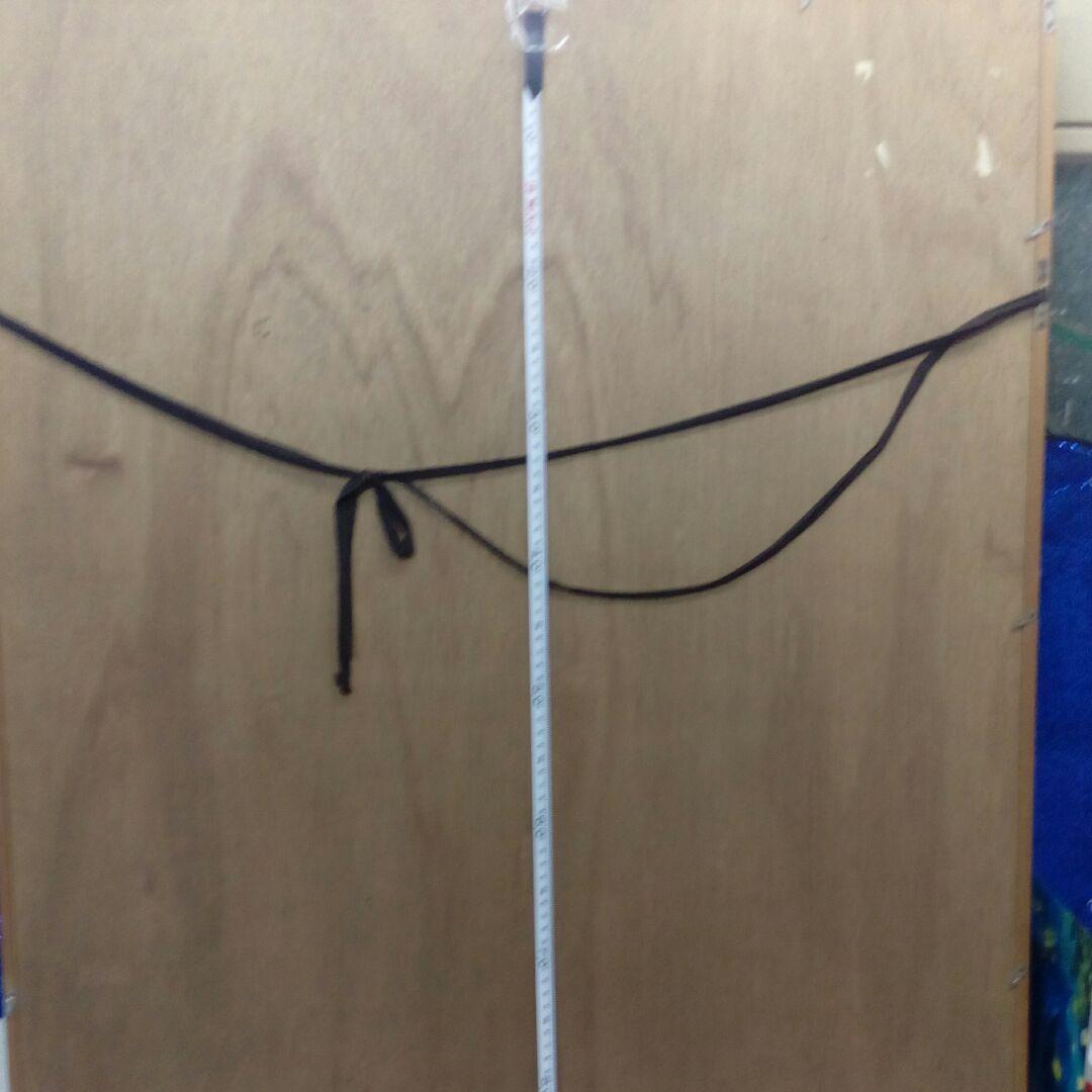 大型90✕78センチ手描き額装日本美人画旧家蔵出し作者不詳