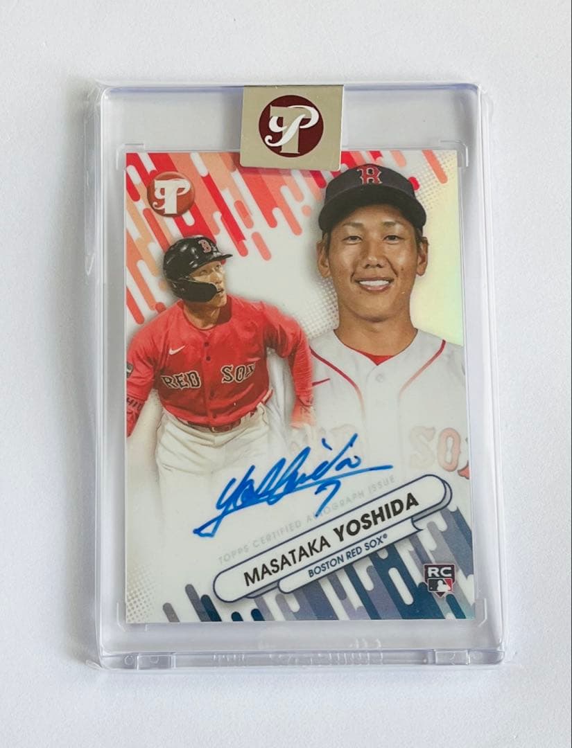 2023 Topps Pristine 吉田正尚 直書き 直筆サインカード - メルカリ