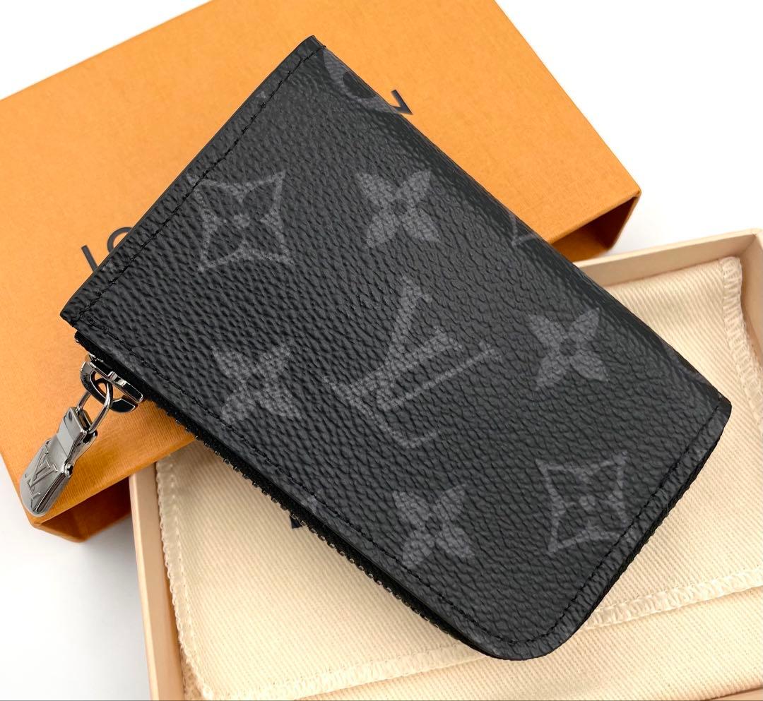 未使用レベル・RFID★ルイヴィトン　モノグラムエクリプス　ポルトモネ・ジュール