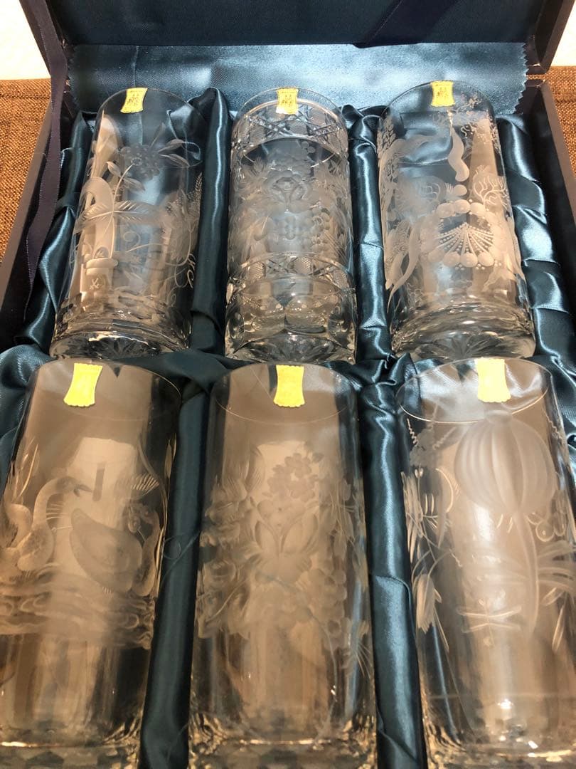 【マイセン】ロングタンブラーグラス【Meissen】