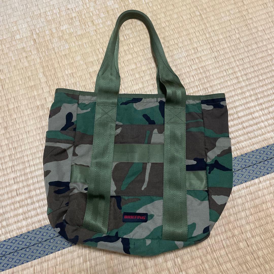 BRIEFING 迷彩 トートバッグ