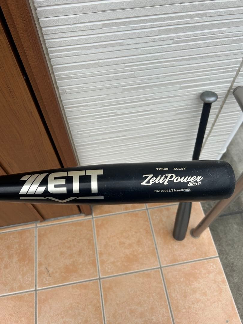 ZETT ZettPower 中学硬式バット 83cm