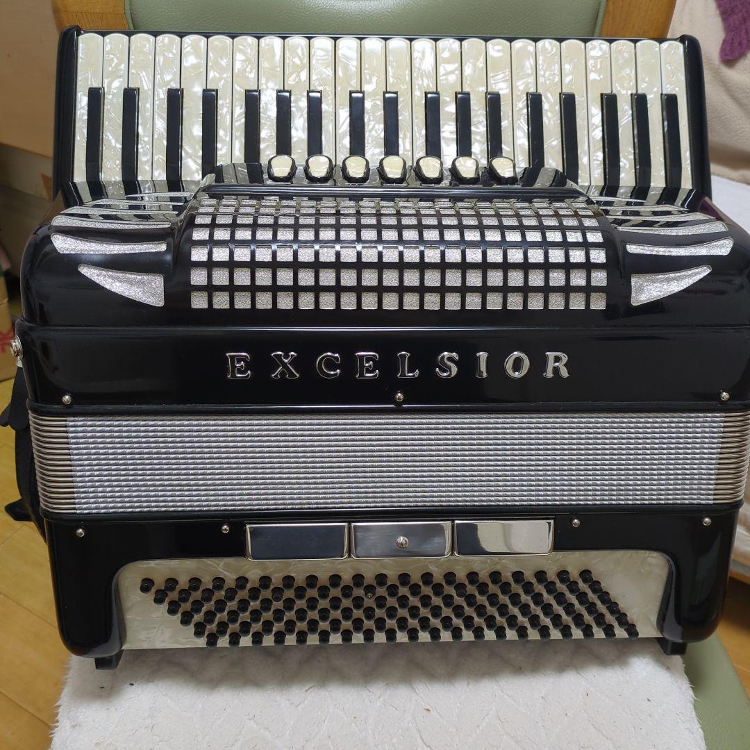 本日22時終了EXCELSIOR308アコーディオンソフトケース付 - メルカリ