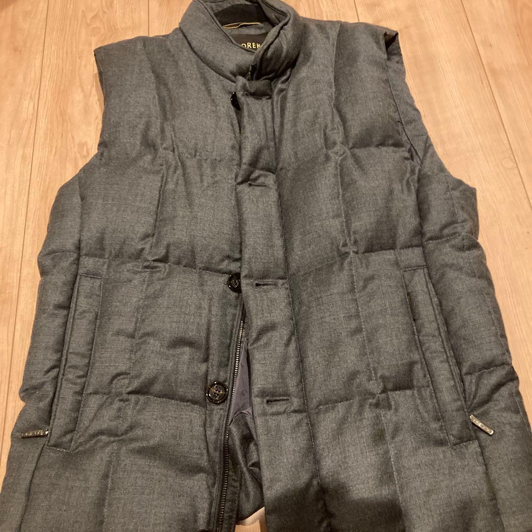 Moorer グレー ダウンベスト　MANTEGNA