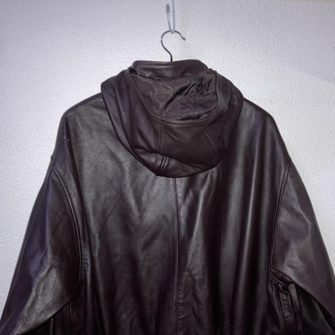 STUDIO NICHOLSON スタジオニコルソン ZARA レザーパーカーM - メルカリ