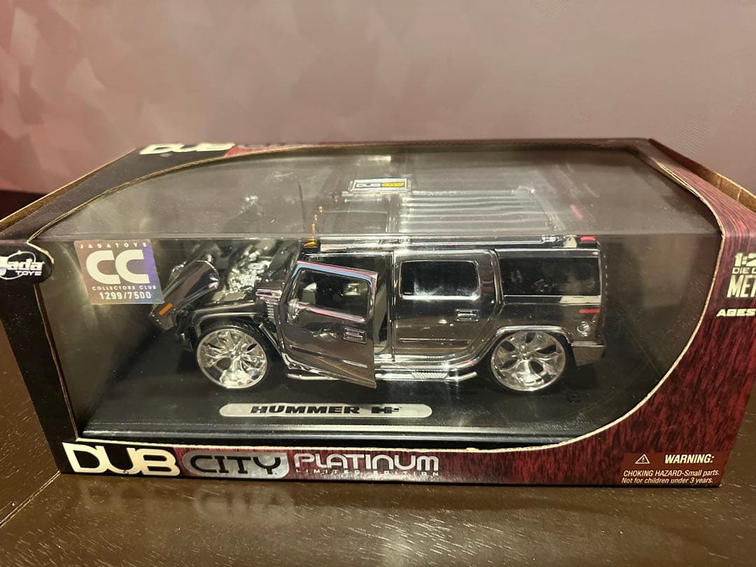 ミニカー Jada Toys DUB CITY PLATINUM Hummer