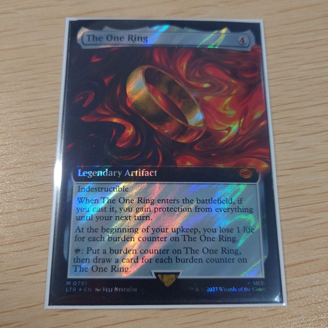 一つの指輪 The One Ring サージ foil ③ LTR)The One Ring(0791)(拡張枠)(サージ)(F)/一つの指輪 | (FOIL)神話