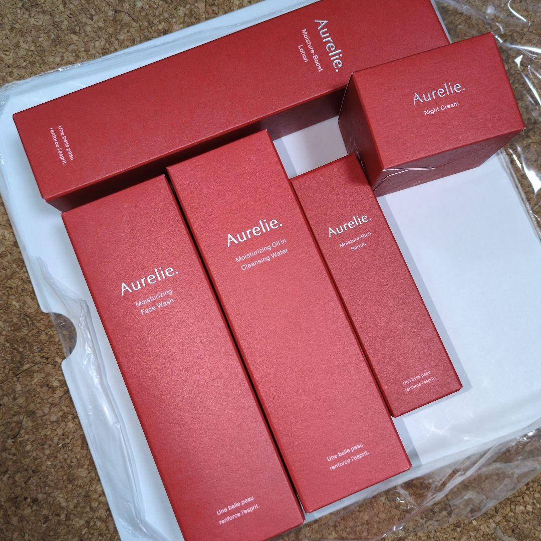《新品・未開封》Aurelieプレミアム集中ケア 5点セット
