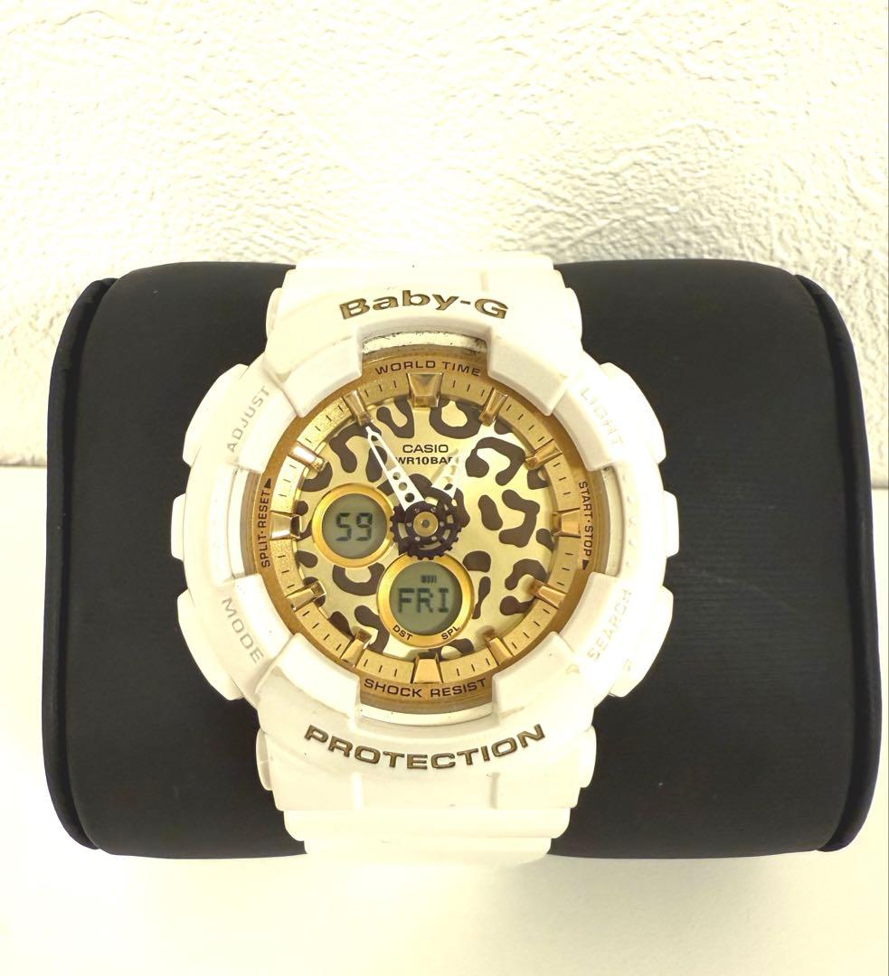 レオパード　BA-120 baby-G ゴールド　ヒョウ柄　激レア　稼動品 CASIO BABY-G レオパードシリーズ 豹柄 BA-110LP｜Yahoo!フリマ（旧