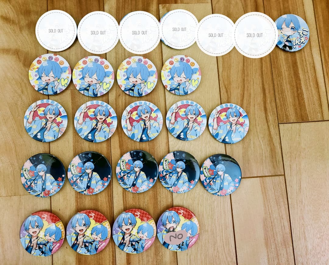 すとぷり ころん ころわん 缶バッジ サイン有