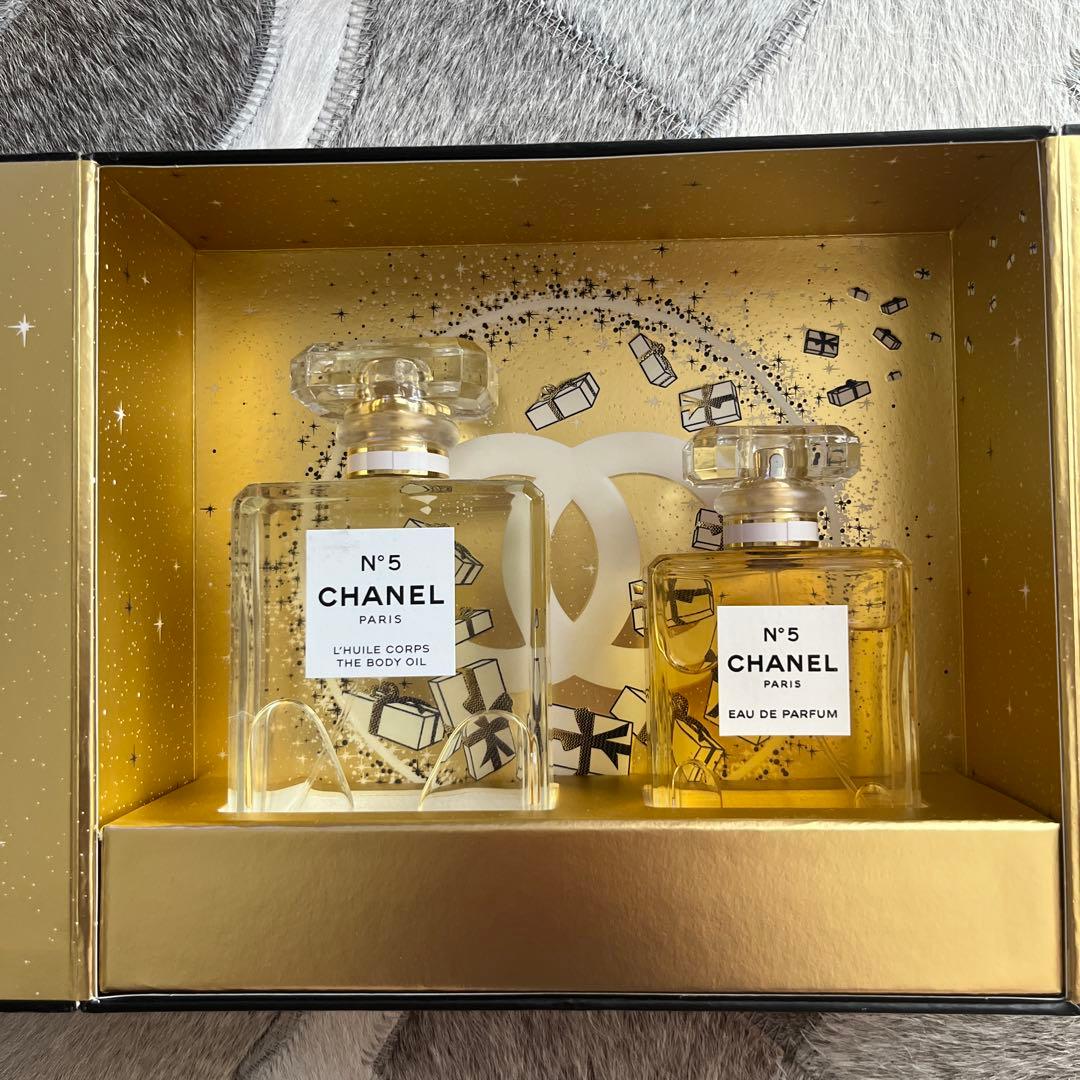 【お値引き】CHANEL N°5 ボディオイル＆オードパルファム セット