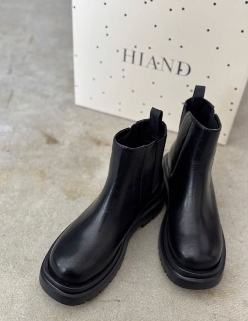 HIAND Chelsea Short Boots 24.5cm ブーツ