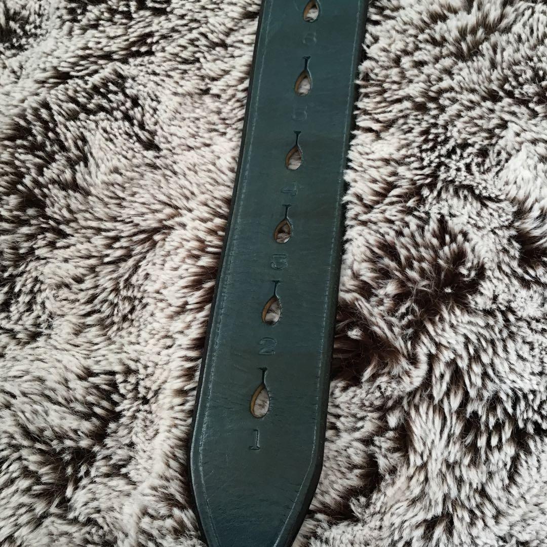 希少入手困難 Porter Classic LEATHER BELT BLUE - メルカリ